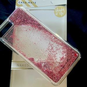 Casemate 7 Plus pink glitter case